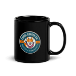 Corgi Coffee Co. Logo Black Mug