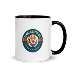 Corgi Coffee Co. Logo White Mug